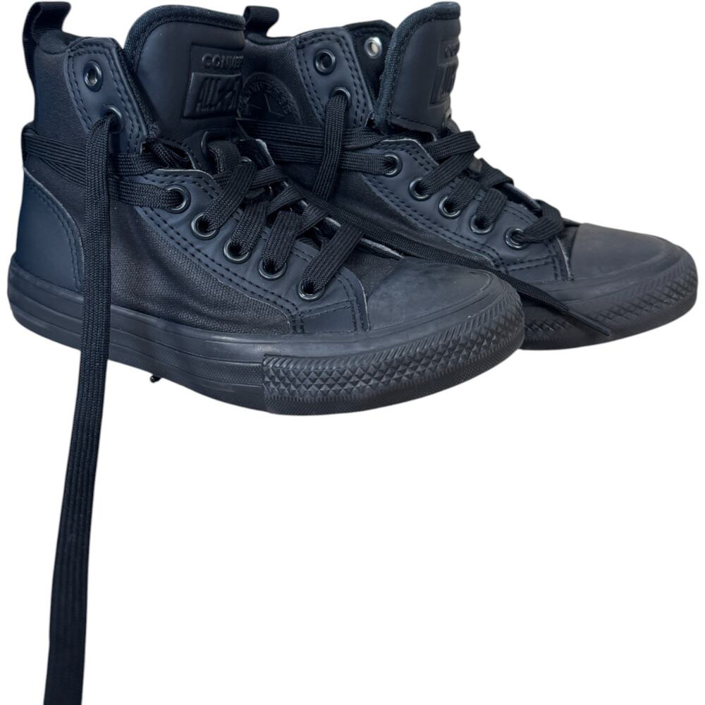 Converse All Star Youth High Top Black Sneakers Shoes Size 12 EU 29 Lace Up